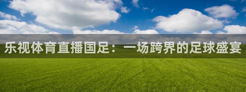 com2us手游官网下载：乐视体育直播国足：一场跨界的足球盛宴
