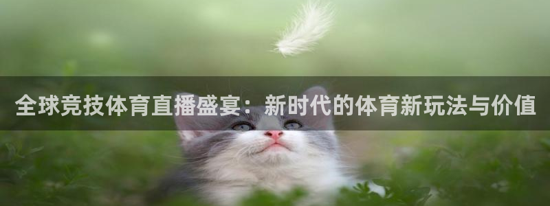 赏金国际pg链接下载：全球竞技体育直播盛宴：新时代的体育新玩法与价值